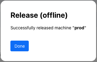 License released